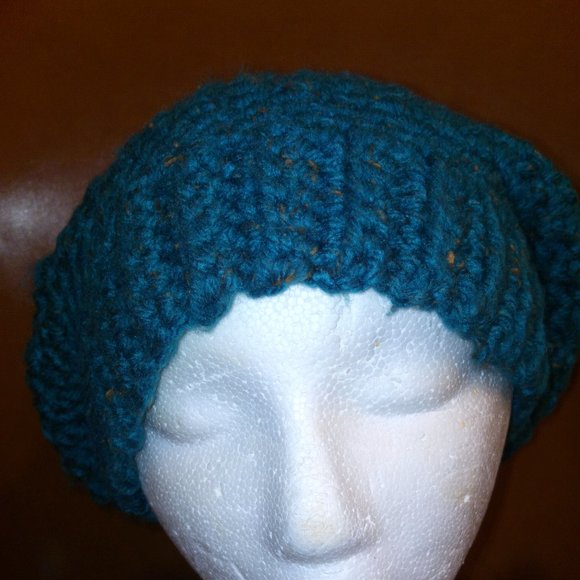 Handcrafted Super Thick Adult Crochet Hat - Picture 8 of 11